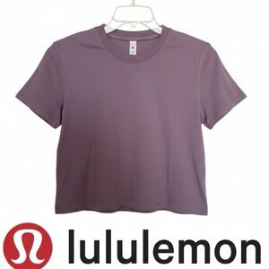 lululemon athletica Short Sleeve Tee in Mauve Purple